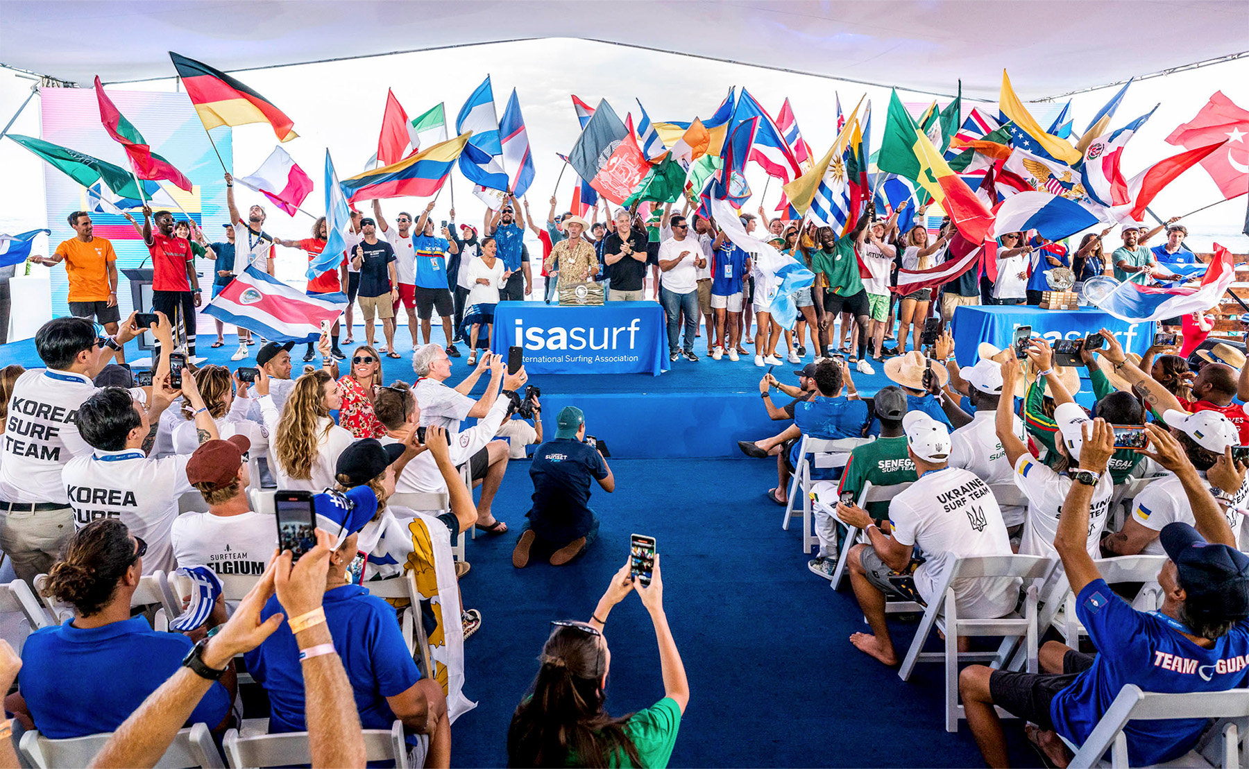 Slavnostní zahájení ISA World Surfing Games